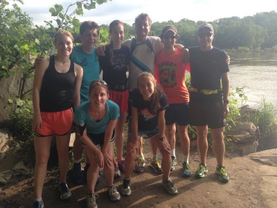 WRC taking in the beauty of the Potomac Heritage Trail.