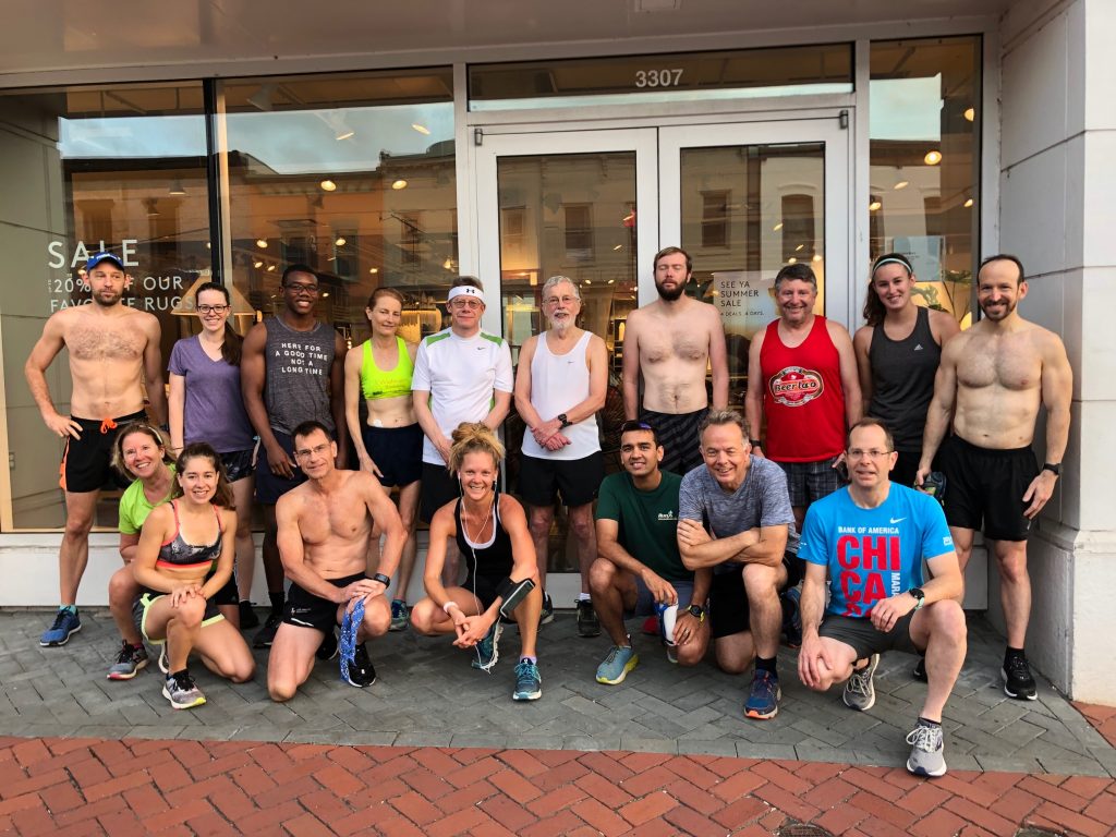 September first Sunday photos Washington Running Club